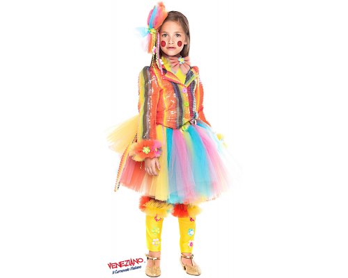 Costume carnevale - PAGLIACCETTA PRESTIGE RAGAZZA